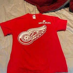 Detroit Red Wings Molson T-Shirt Medium
